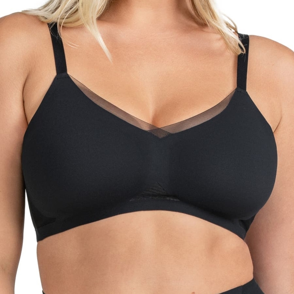 Honeylove Black crossover Bra